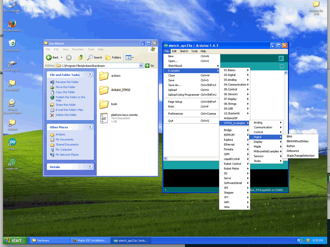 windowsSTM32